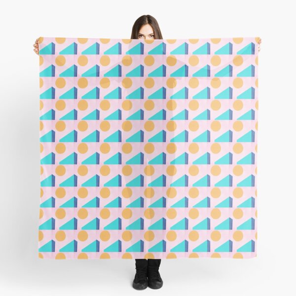 Geometric Abstract Pattern Art Print Scarf