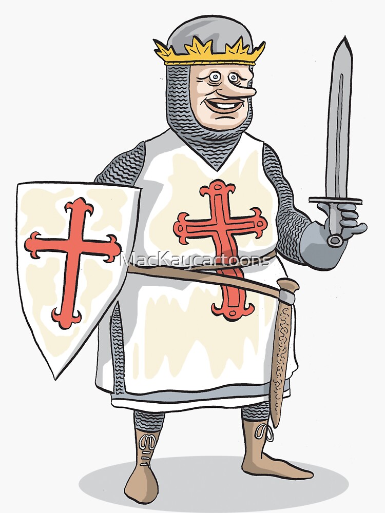 King Stephen by MacKaycartoons