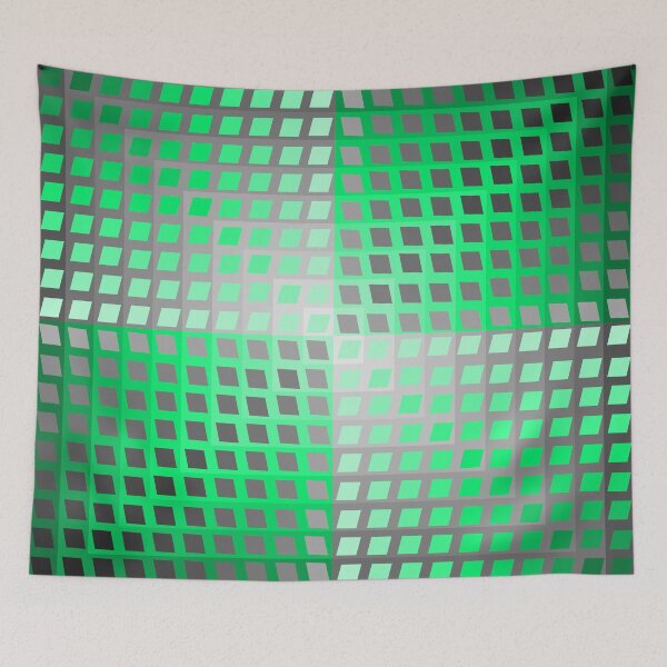 Item preview, Rainbow Squares 13 designed and sold by ApArtPaintings.