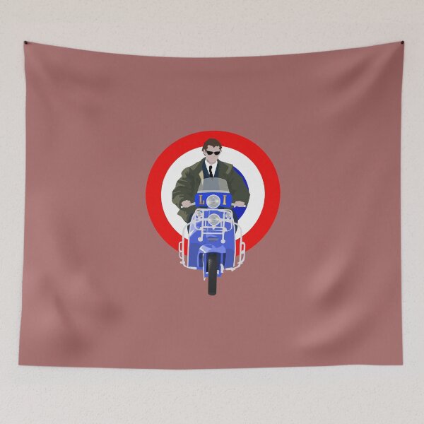 Item preview, Scooter Mod with USAF Parka and Sixties Target designed and sold by KALEIDOSCOPE UK.