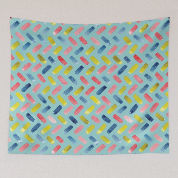 Item preview, Watercolour Houndstooth Pattern | Original Colours designed and sold by RebeccaFlaherty.