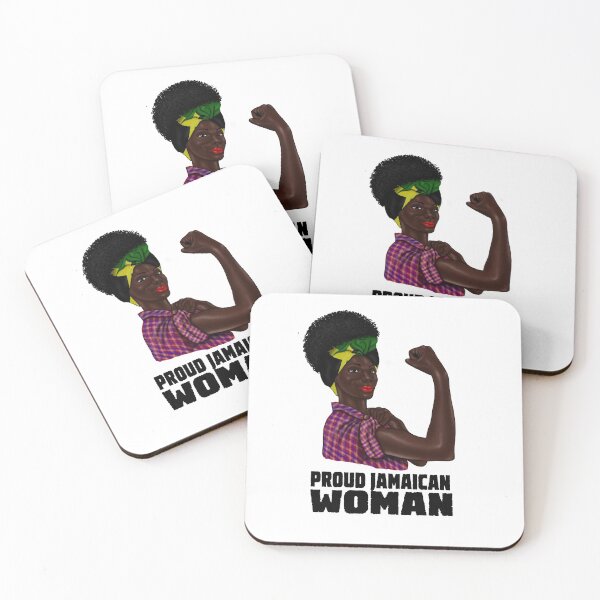 Item preview, Proud Strong Jamaican Woman Jamaica Flag, Black Girl  designed and sold by Logiamerch.