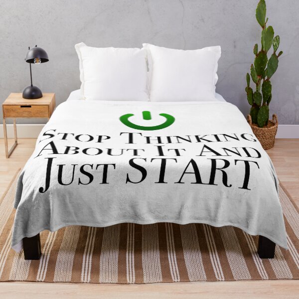 Item preview, Stop Thinking About It and Just Start designed and sold by Ndigwan.