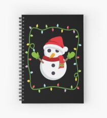 OMG Santa Coming Spiral Notebook