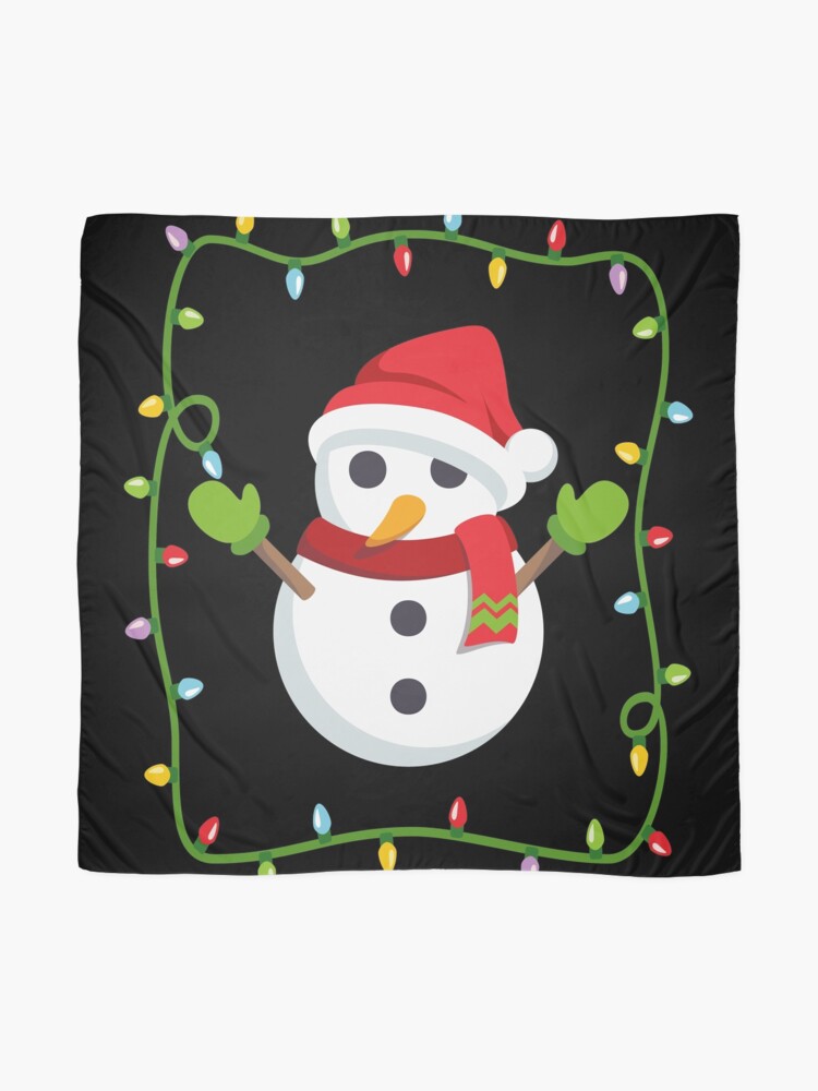 Alternate view of OMG Santa Coming Scarf
