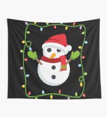 OMG Santa Coming Wall Tapestry