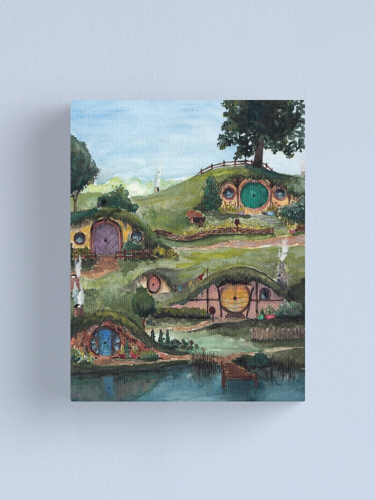 Alternate view of The Shire Canvas Print