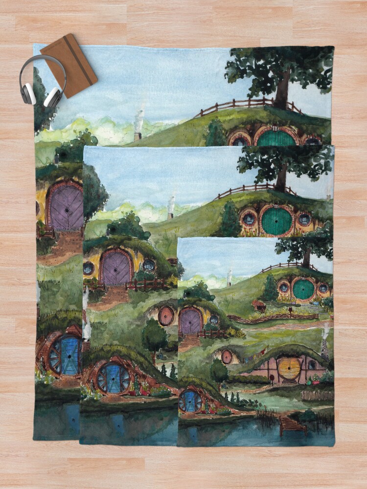 Alternate view of The Shire Throw Blanket