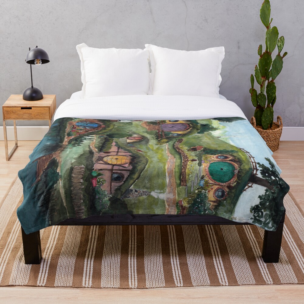 The Shire Throw Blanket