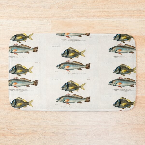Item preview, sea fish vintage illustration  designed and sold by Vintage Designs +.
