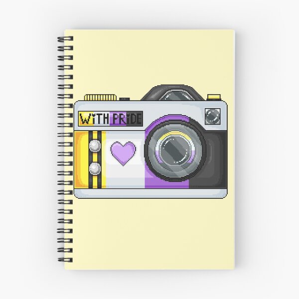 Item preview, Non-Binary Pride Pixel Camera designed and sold by MetallicWings15.