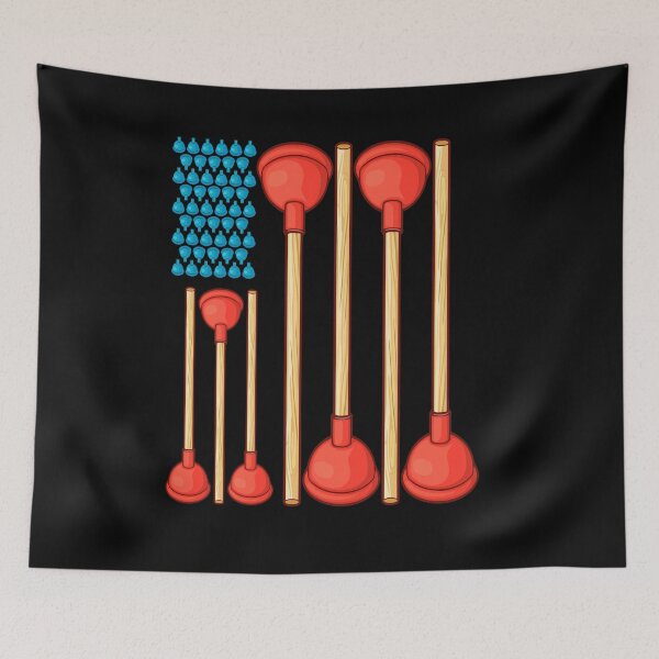 Item preview, Funny Plumber Gifts Men Plumber American Flag Plumber designed and sold by DSWShirts.