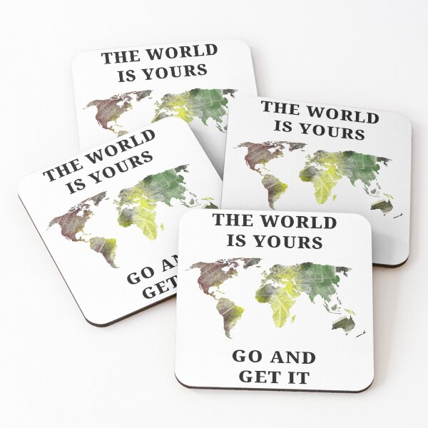 Item preview, The world is yours - go and get it designed and sold by kailukask.