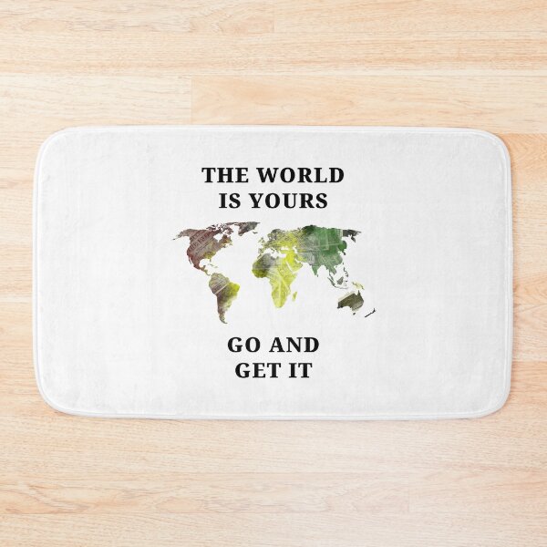 Item preview, The world is yours - go and get it designed and sold by kailukask.