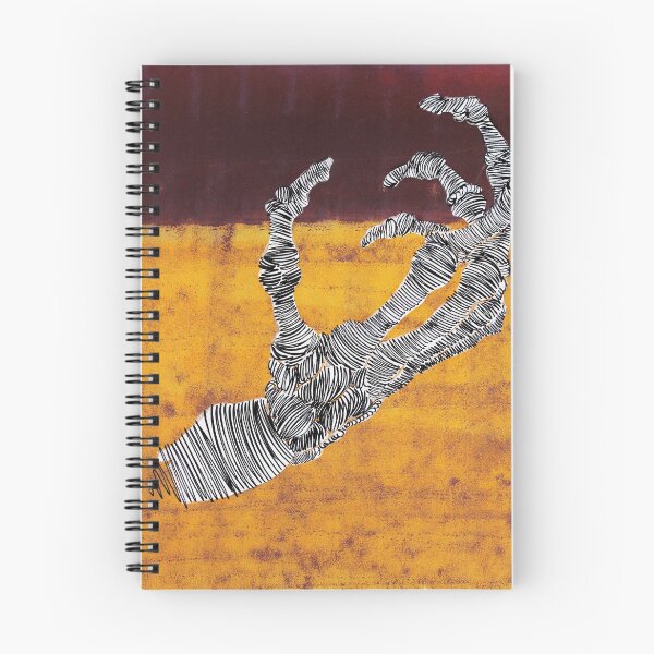 Item preview, Beckoning Skeleton Hand By ArtGuru 9145 - Acrylic On Paper designed and sold by Art Guru.