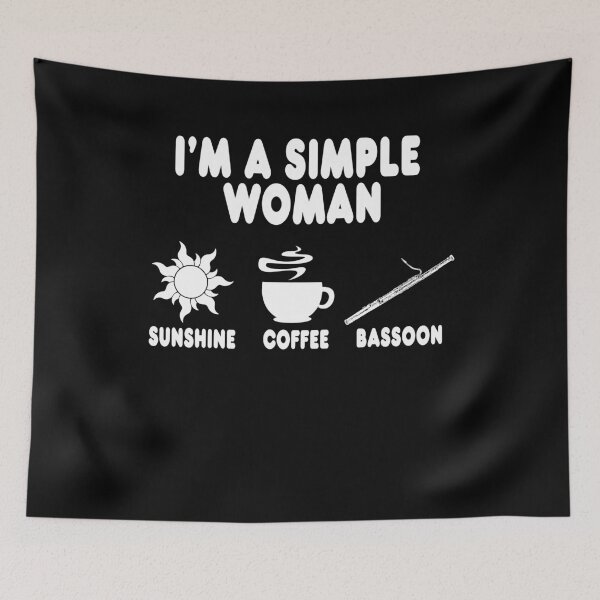 Item preview, Bassoon Gifts Women Band Player Bassoonist designed and sold by DSWShirts.