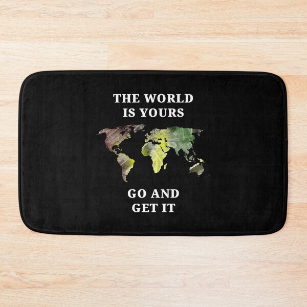 Item preview, The world is yours - go and get it designed and sold by kailukask.