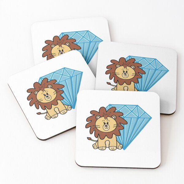 Item preview, lion and diamond duo  designed and sold by jessicamegan143.
