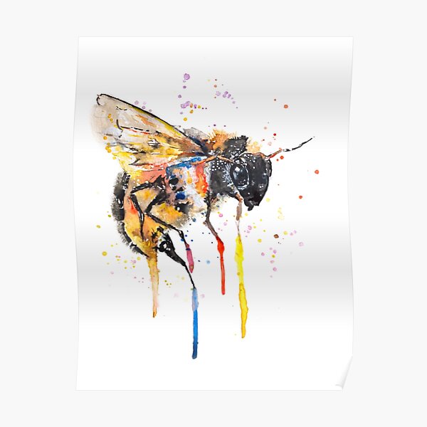 Don`t Worry BEE happy Poster