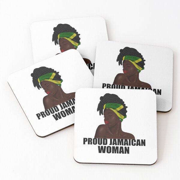 Item preview, Proud Jamaican Afro Woman Rasta, Jamaica Flag  designed and sold by Logiamerch.