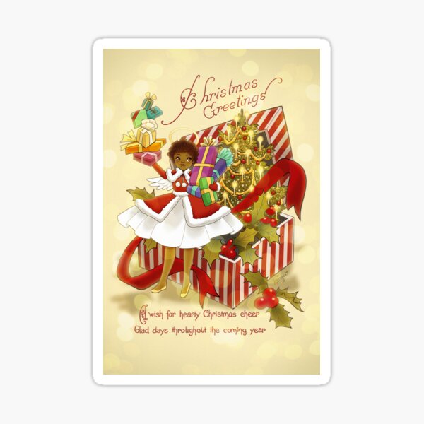 Christmas Greetings Sticker