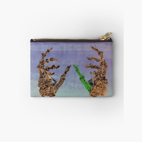 Item preview, Skeleton hands With A Green Thumb By ArtGuru 9156 - Acrylic On Paper designed and sold by Art Guru.