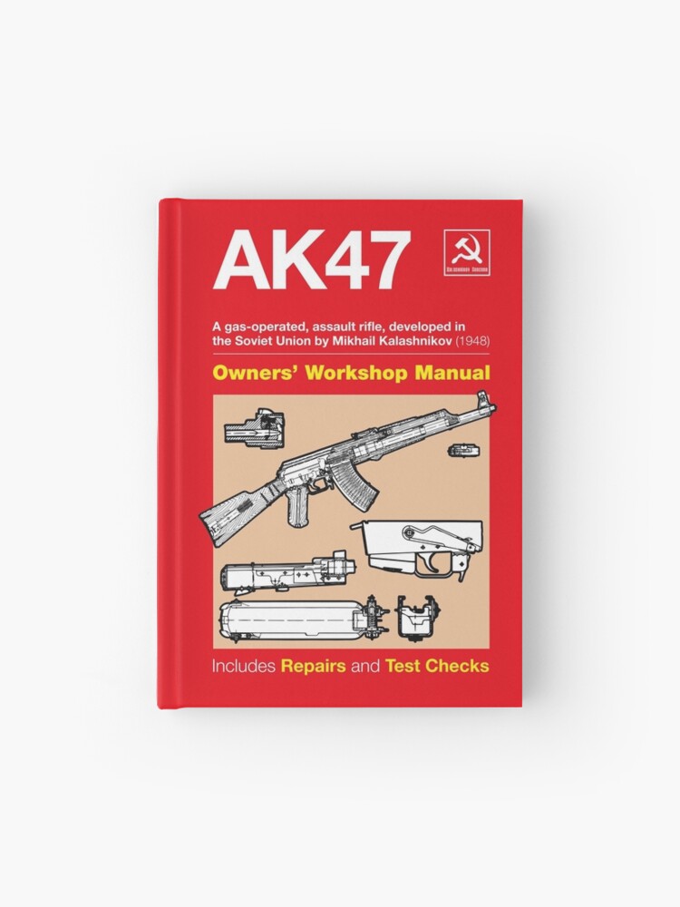 Reprint Soviet Russian AKM & AKMS Kalashnikov Assault Rifle Manual Book