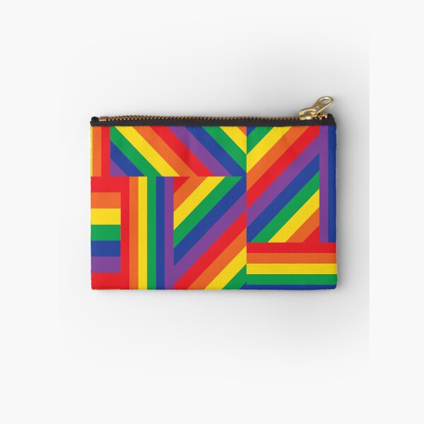 Item preview, Geometric modern Rainbow Pride Pattern designed and sold by StudioUnrefined.