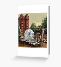 El Alamein Fountain, Kings Cross Greeting Card