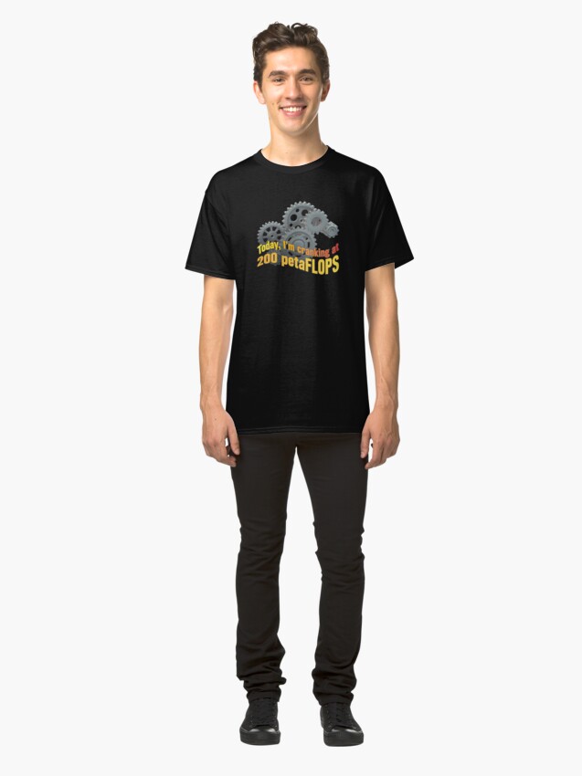 Alternate view of PetaFLOPS. Classic T-Shirt