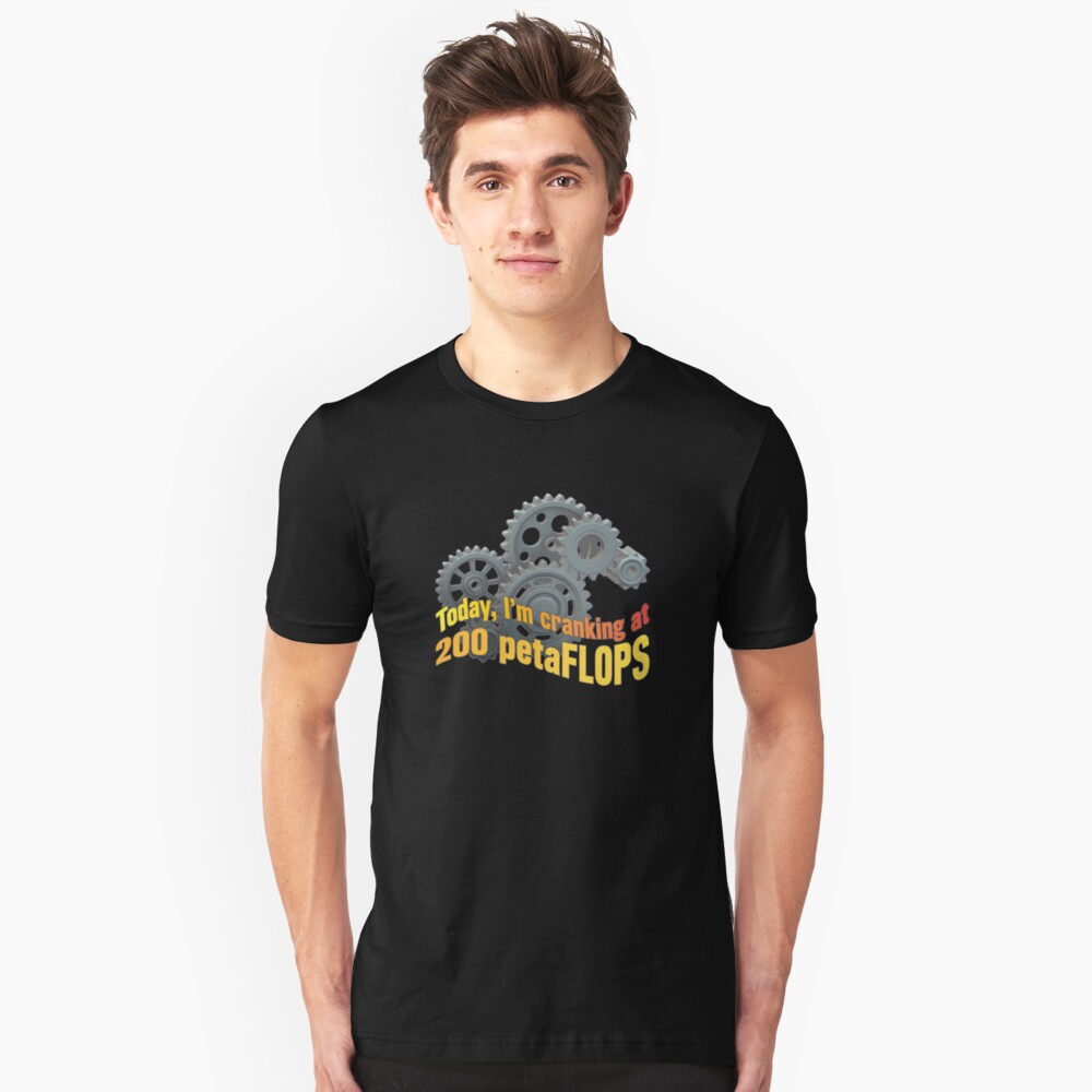 PetaFLOPS. Slim Fit T-Shirt