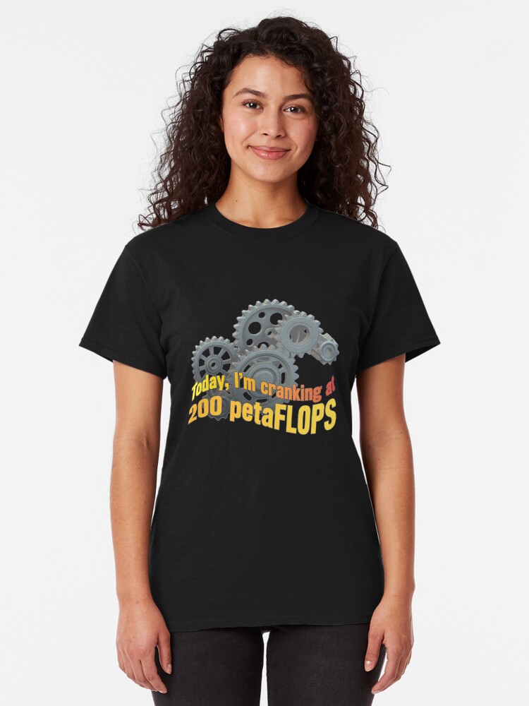 Alternate view of PetaFLOPS. Classic T-Shirt
