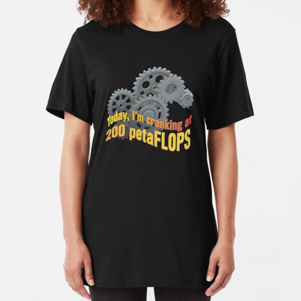 PetaFLOPS. Slim Fit T-Shirt
