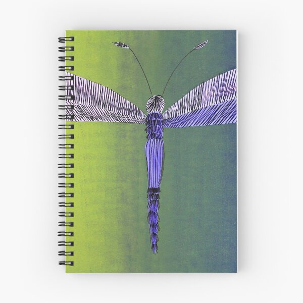 Item preview, Dragonfly With Wings of Violet By ArtGuru 9170 - Acrylic On Paper designed and sold by Art Guru.