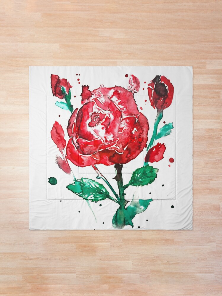 Alternate view of Rose Comforter