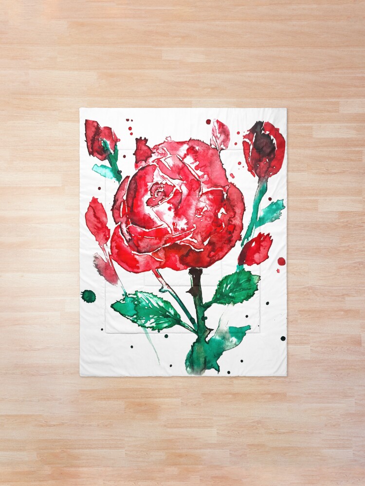 Alternate view of Rose Comforter