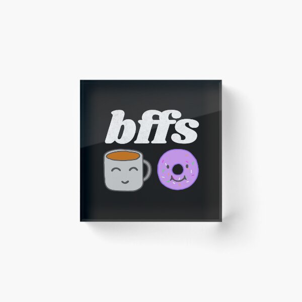 Item preview, Coffee And Donut Best Friends For Life Funny Novelty designed and sold by ripsydesigns.