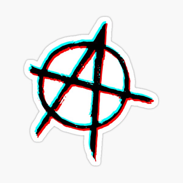 Anarchy Stickers For Sale Redbubble