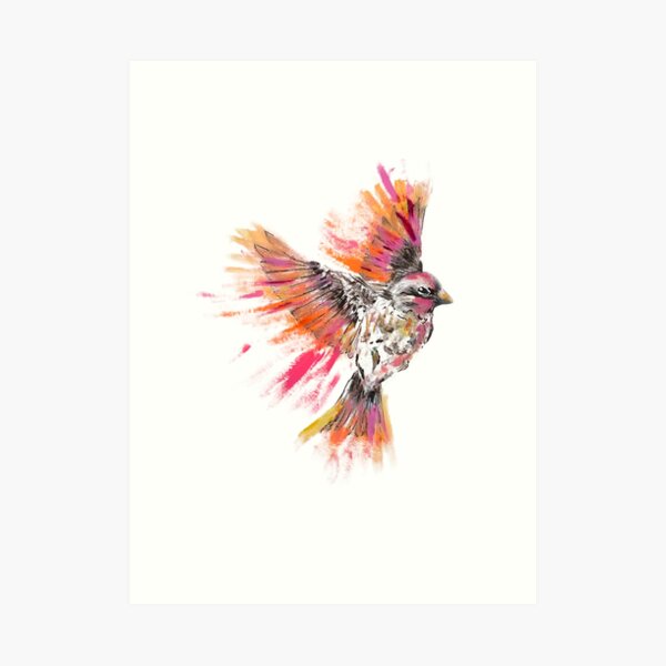 Flying Bird Art Print