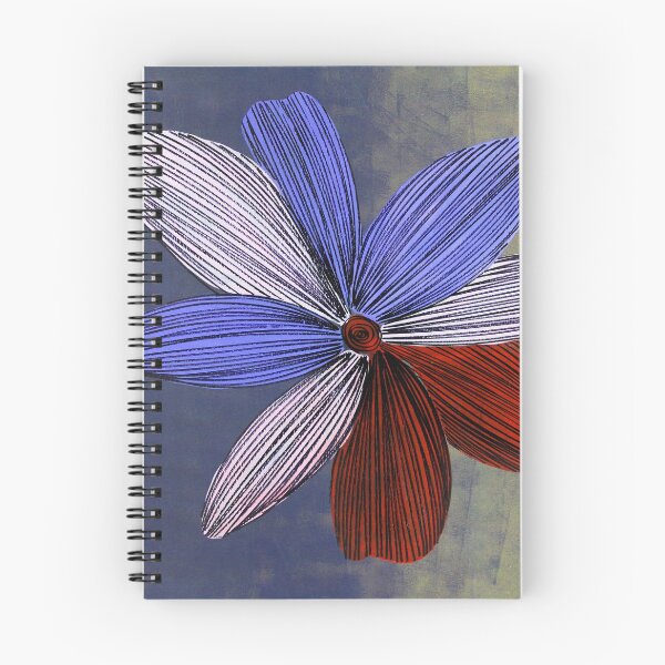Item preview, Violet Flower By ArtGuru 9204 - Acrylic On Paper designed and sold by Art Guru.