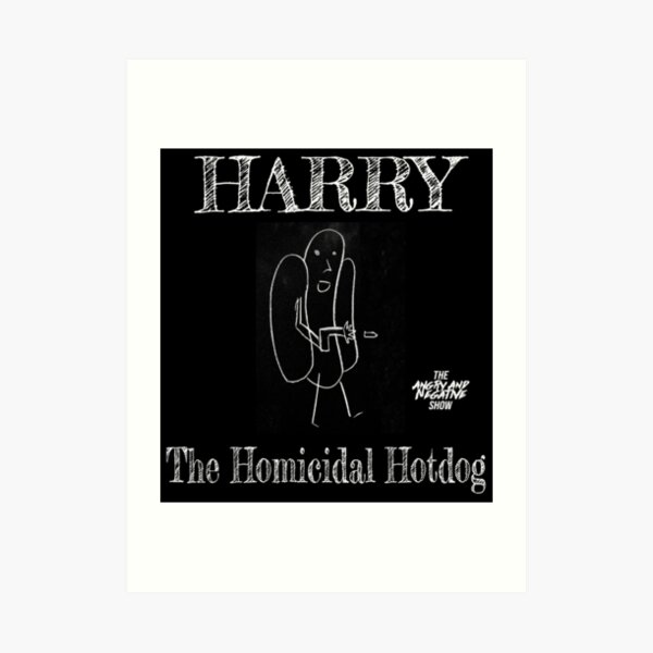 Harry the Mascot Art Print