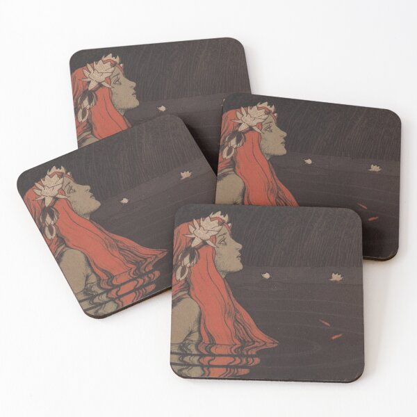Item preview, Franz Hein, Painting of a Mermaid, 1904 designed and sold by Silly Monke.