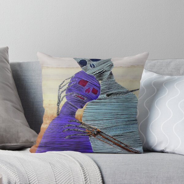 Item preview, Two Skeletons Hugging By ArtGuru 9213 - Acrylic On Paper designed and sold by Art Guru.