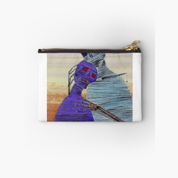 Item preview, Two Skeletons Hugging By ArtGuru 9213 - Acrylic On Paper designed and sold by Art Guru.