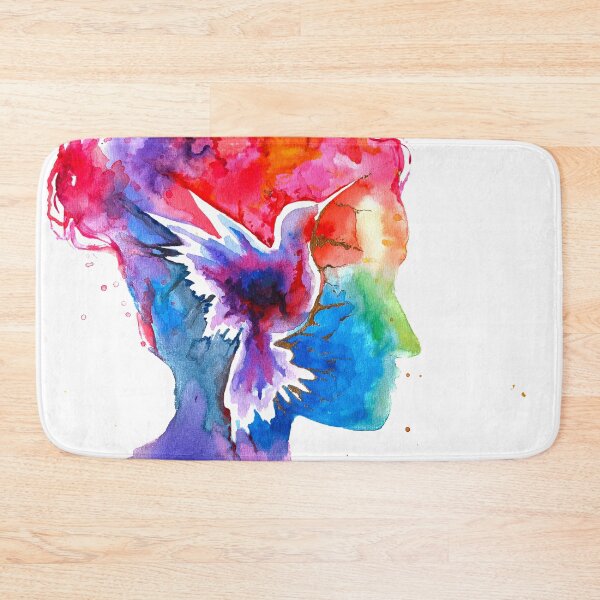 Item preview, Inner Lands - Woman Silhouette with bird designed and sold by Elaine Puhek.