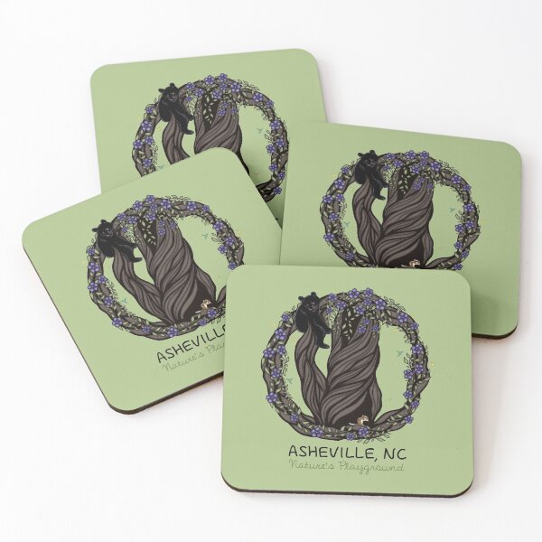 Item preview, Asheville, NC - Colored on Green designed and sold by Serena's Asheville Merch.