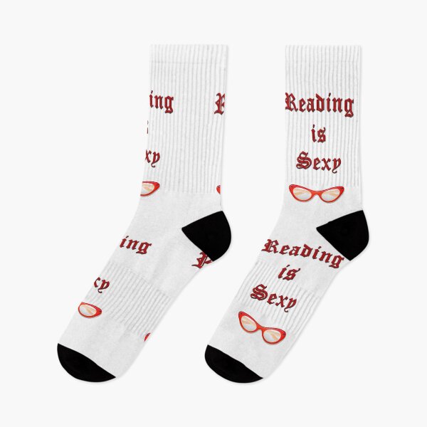 Item preview, Reading is Sexy - Red designed and sold by EachPage Designs.