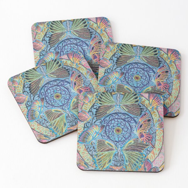 Item preview, Butterflies (Negative) designed and sold by QuixoteRidge.