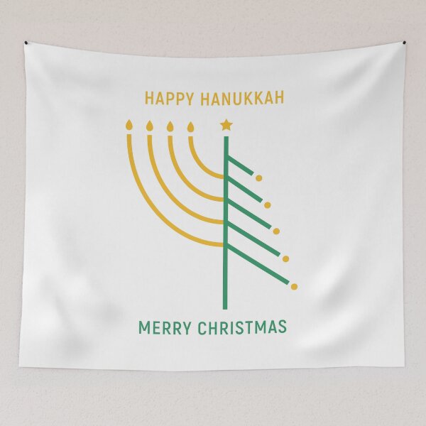 Item preview, Merry Christmas, Happy Hanukkah card designed and sold by beakraus.