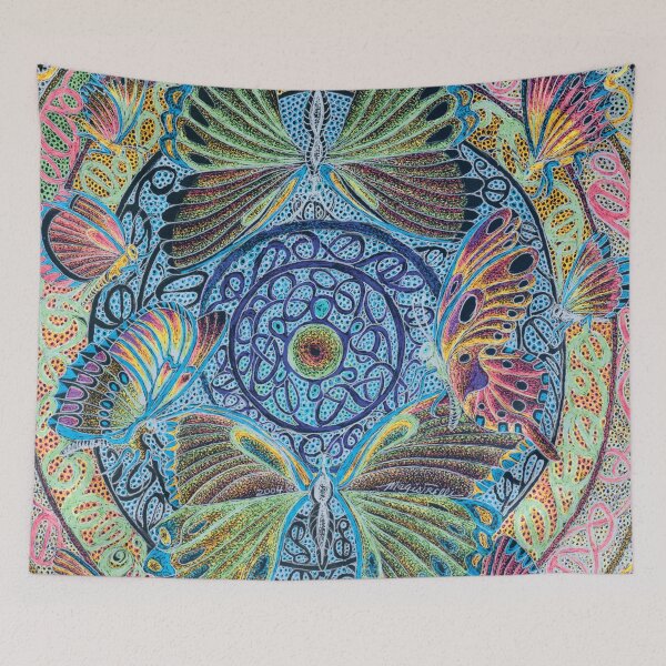 Item preview, Butterflies (Negative) designed and sold by QuixoteRidge.